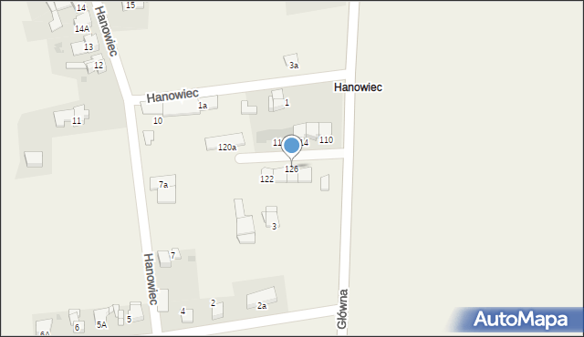 Tworków, Główna, 126, mapa Tworków