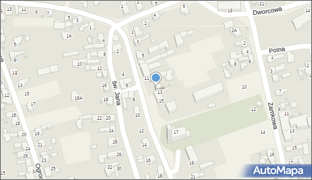 Tworków, Główna, 13A, mapa Tworków