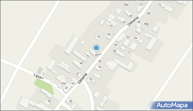 Ucieszków, Główna, 53, mapa Ucieszków