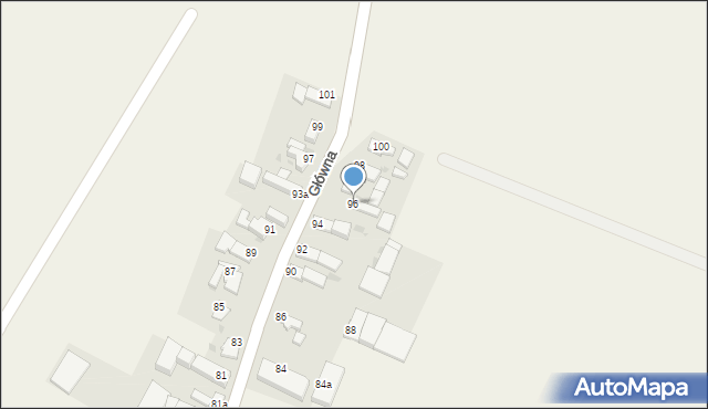 Ucieszków, Główna, 96, mapa Ucieszków