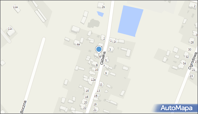 Witkowice, Główna, 6a, mapa Witkowice