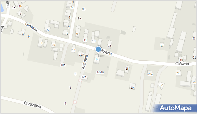 Wojnowice, Główna, 16, mapa Wojnowice