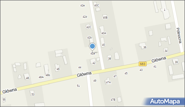 Wola Prażmowska, Główna, 42a, mapa Wola Prażmowska