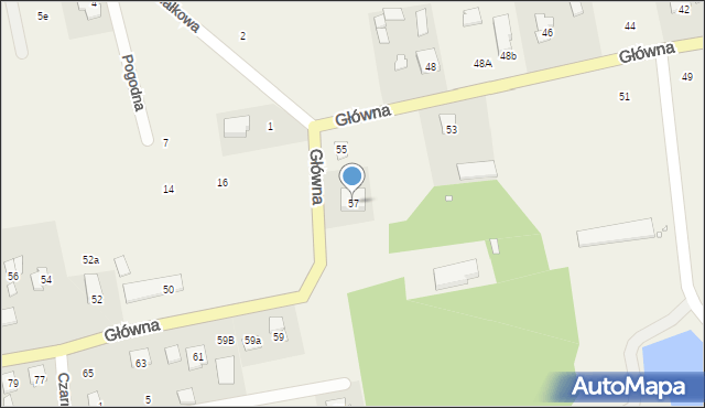 Wola Prażmowska, Główna, 57, mapa Wola Prażmowska