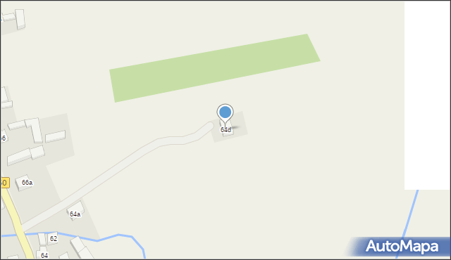 Wyszanów, Główna, 64d, mapa Wyszanów