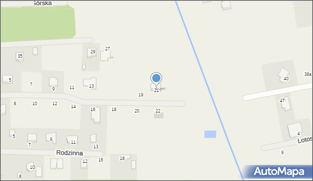 Żelechów, Gładka, 21, mapa Żelechów