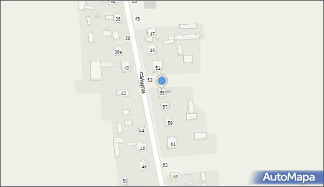 Zrębice, Główna, 55, mapa Zrębice