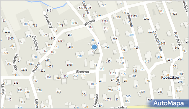 Buczkowice, Gminna, 70, mapa Buczkowice