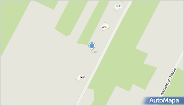 Łódź, Gminna, 149m, mapa Łodzi