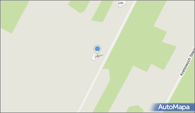 Łódź, Gminna, 149r, mapa Łodzi