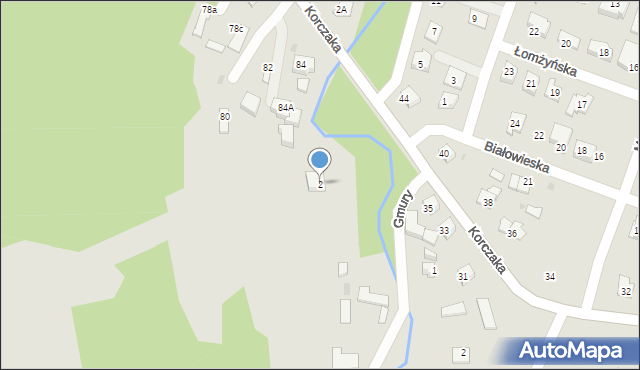 Płock, Gmury, 2, mapa Płock