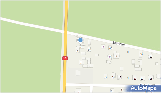 Cielimowo, Gnieźnieńska, 3, mapa Cielimowo