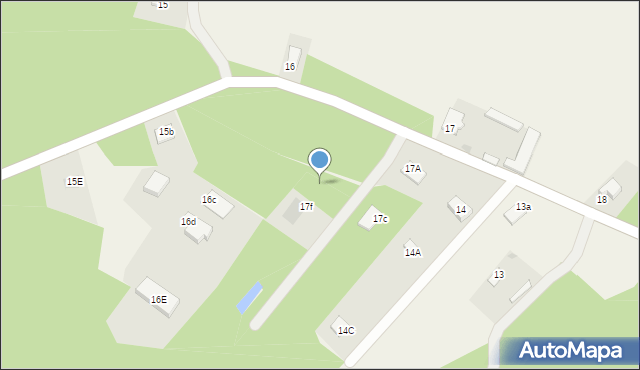 Gnaty, Gnaty, 17d, mapa Gnaty