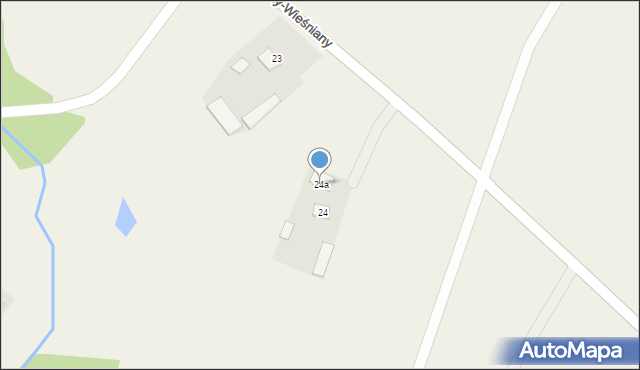 Gnaty-Wieśniany, Gnaty-Wieśniany, 24a, mapa Gnaty-Wieśniany