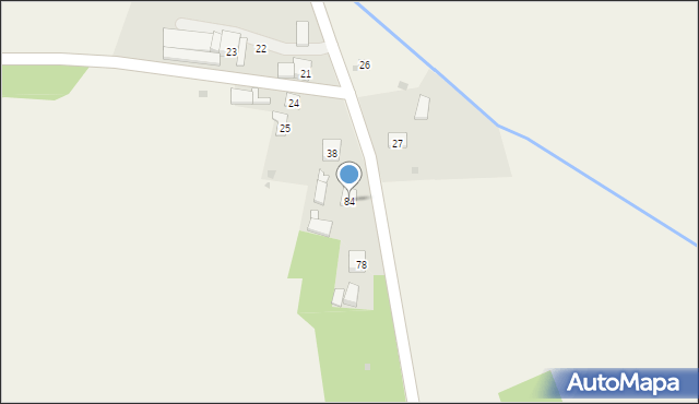 Gniazdowice, Gniazdowice, 84, mapa Gniazdowice