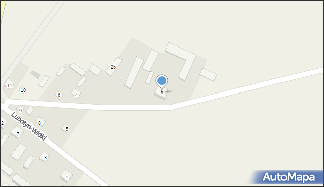 Gniazdowo, Gniazdowo, 2, mapa Gniazdowo