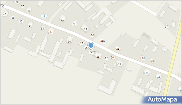 Gniazdowo, Gniazdowo, 24, mapa Gniazdowo