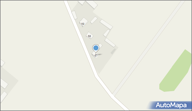 Gniazdowo, Gniazdowo, 67, mapa Gniazdowo