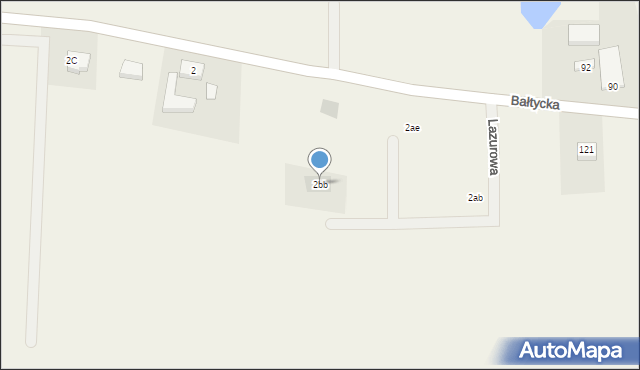 Gniazdowo, Gniazdowo, 2bb, mapa Gniazdowo