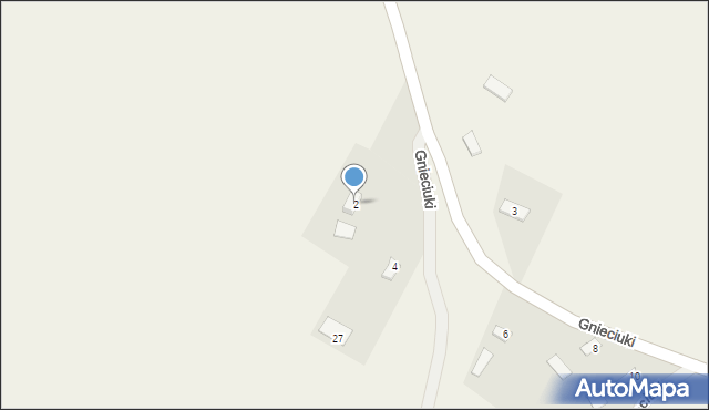 Gnieciuki, Gnieciuki, 2, mapa Gnieciuki