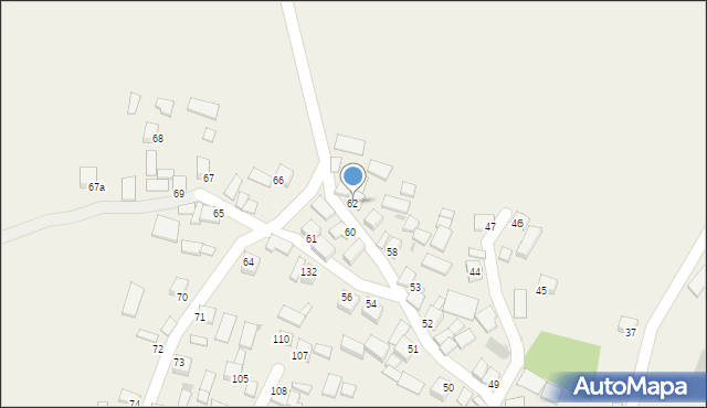 Gnieszowice, Gnieszowice, 62, mapa Gnieszowice