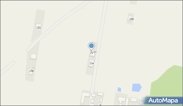 Gniewce, Gniewce, 23, mapa Gniewce