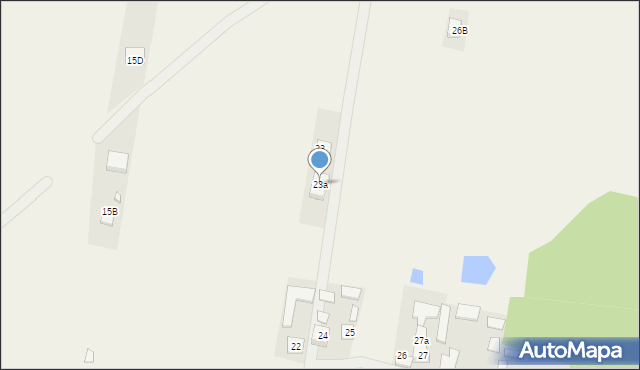 Gniewce, Gniewce, 23a, mapa Gniewce