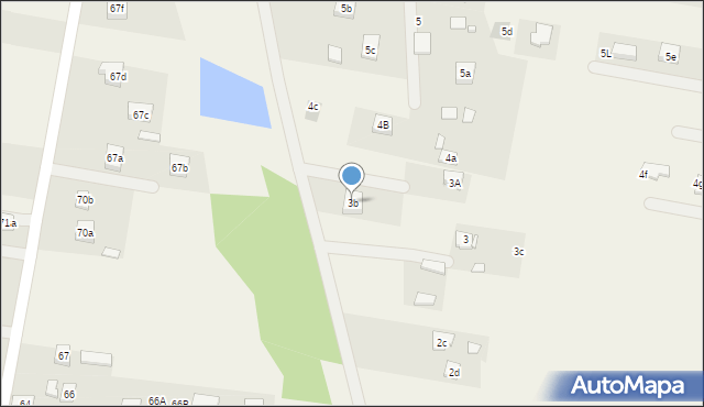 Gniewce, Gniewce, 3b, mapa Gniewce