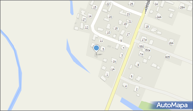 Gniewczyna Łańcucka, Gniewczyna Łańcucka, 1c, mapa Gniewczyna Łańcucka