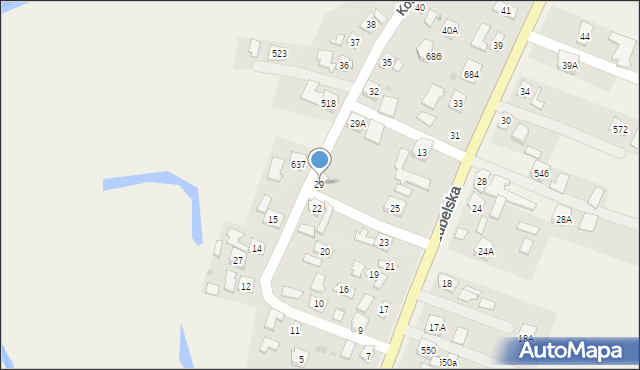 Gniewczyna Łańcucka, Gniewczyna Łańcucka, 29, mapa Gniewczyna Łańcucka