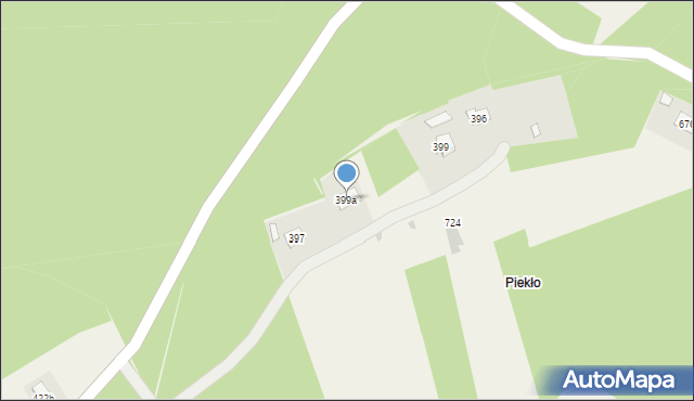 Gniewczyna Łańcucka, Gniewczyna Łańcucka, 399a, mapa Gniewczyna Łańcucka