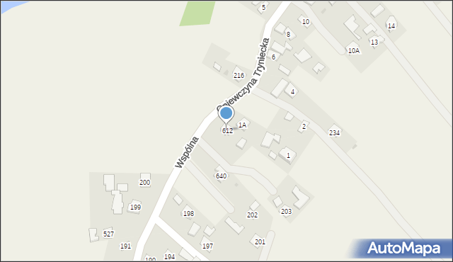 Gniewczyna Łańcucka, Gniewczyna Łańcucka, 612, mapa Gniewczyna Łańcucka