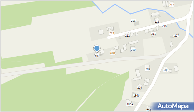 Gniewczyna Łańcucka, Gniewczyna Łańcucka, 653, mapa Gniewczyna Łańcucka