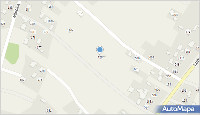 Gniewczyna Łańcucka, Gniewczyna Łańcucka, 726, mapa Gniewczyna Łańcucka