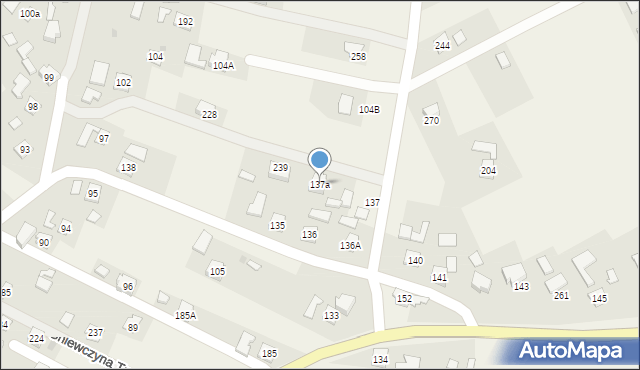 Gniewczyna Tryniecka, Gniewczyna Tryniecka, 137a, mapa Gniewczyna Tryniecka