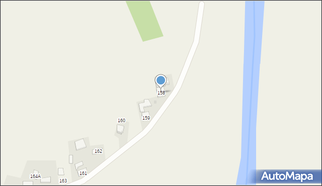 Gniewczyna Tryniecka, Gniewczyna Tryniecka, 158, mapa Gniewczyna Tryniecka