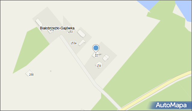 Gniewczyna Tryniecka, Gniewczyna Tryniecka, 227, mapa Gniewczyna Tryniecka