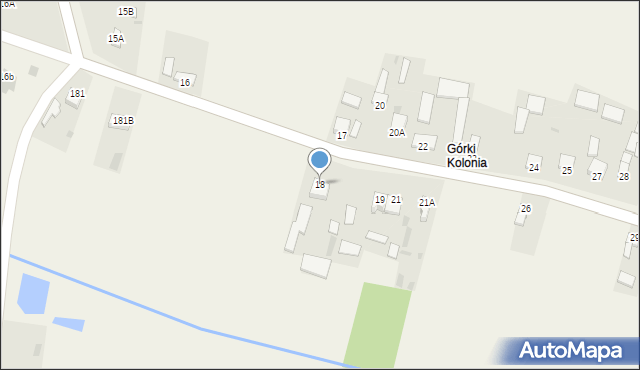 Gniewięcin, Gniewięcin, 18, mapa Gniewięcin