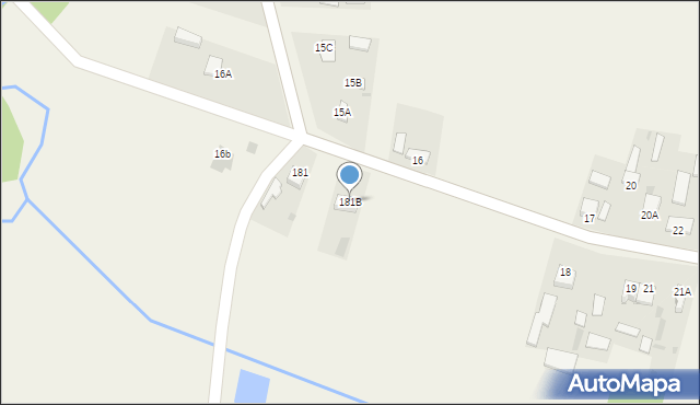 Gniewięcin, Gniewięcin, 181B, mapa Gniewięcin