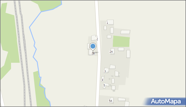 Gniewięcin, Gniewięcin, 2B, mapa Gniewięcin