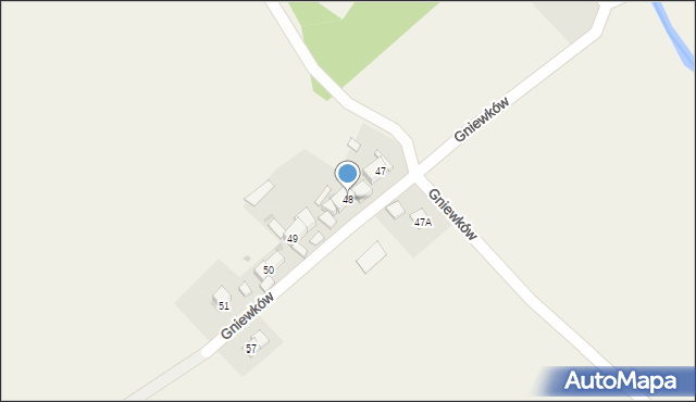 Gniewków, Gniewków, 48, mapa Gniewków