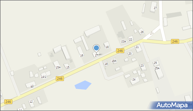 Gniewkówiec, Gniewkówiec, 17, mapa Gniewkówiec