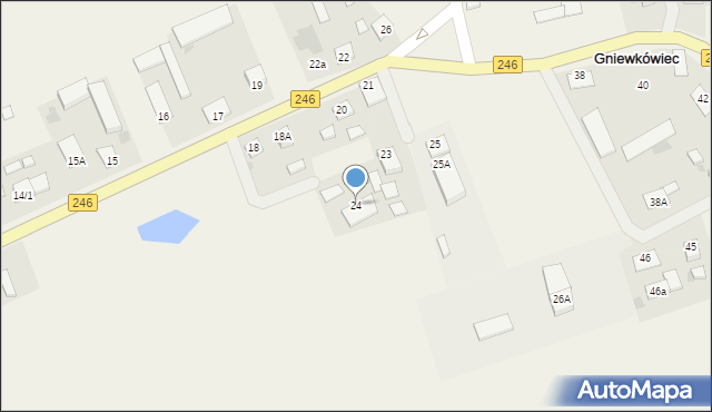 Gniewkówiec, Gniewkówiec, 24, mapa Gniewkówiec