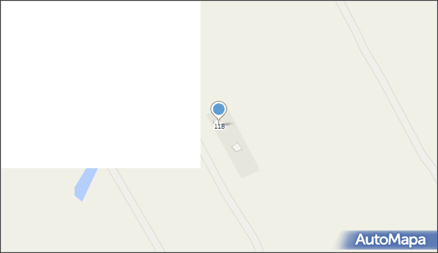 Gniewniewice Folwarczne, Gniewniewice Folwarczne, 11B, mapa Gniewniewice Folwarczne