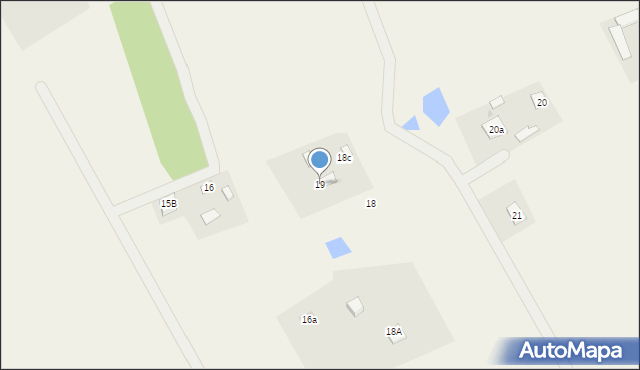 Gniewniewice Folwarczne, Gniewniewice Folwarczne, 19, mapa Gniewniewice Folwarczne