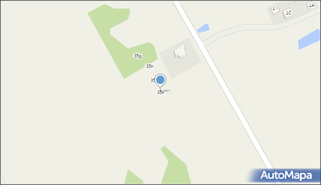 Gniewniewice Folwarczne, Gniewniewice Folwarczne, 35k, mapa Gniewniewice Folwarczne
