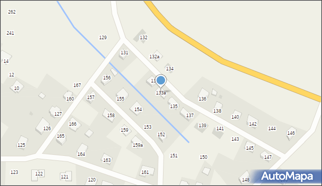 Gniewomirowice, Gniewomirowice, 133a, mapa Gniewomirowice