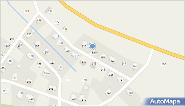 Gniewomirowice, Gniewomirowice, 138, mapa Gniewomirowice