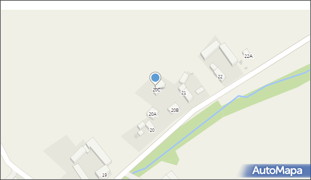 Gniewomirowice, Gniewomirowice, 20C, mapa Gniewomirowice