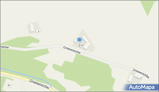 Gniewoszów, Gniewoszów, 6, mapa Gniewoszów